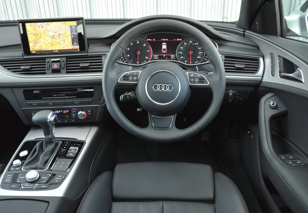 The New Audi A6 Interior Chauffeur Car